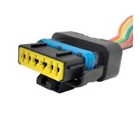 UEGVJIAS connettore sensore Compatibile con Peugeot per 206 207 307 308 408 Giunto della Pompa del Carburante della valvola a Farfalla