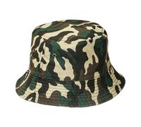 UEIOAVL Men's Bucket Hats, 1 pz Cappello da pescatore mimetico Cappello da pesca Visiera regolabile Cappello da spiaggia Cappello unisex per le vacanze Escursionismo Campeggio Shopping