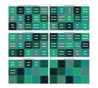 UEIOAVL Segnapagina adesivi per ufficio, 1 confezione da 90 etichette bibliche per donne studio dell'Antico e del Nuovo Testamento con laminazione vuota (verde)