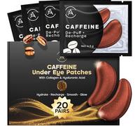 Uep Caffeine Patch Occhi con Caffeina 20 Paia, Eye Occhiaie e Borse