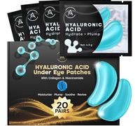 Uep Hyaluronic Patch Occhi con Acido Ialuronico 20 Paia, Occhiaie e Borse