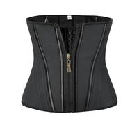 UERBNI Ceinture amincissante Femme Women's Waist Trainer Mesh Corset Sport Pancia Tuck Body Shaping Vita-Nero-XL