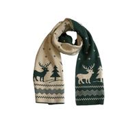 UERBNI Sciarpa Donna Sciarpa di Natale per Donne Uomini Uomini Carini Elk A Maglia Sciarpe Inverno Inverno Scialche Calde Ragazze Regalo di Natale Girls-Verde-Una Taglia