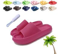 UERSUR Slip Orthoslipper Orthopaedic Slippers,Non-Slip Bathing Shoes for Women Men,Cloud Slippers, c, 38/39 EU