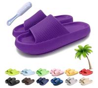 UERSUR Slip Orthoslipper Orthopaedic Slippers,Non-Slip Bathing Shoes for Women Men ,Cloud Slippers for Maximum Comfort, i, 38/39 EU