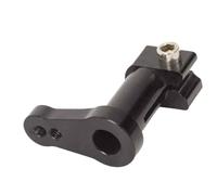 UEvaXar Moto Gear Shift Shifter Braccio Posteriore-set Poggiapiedi In Alluminio Nero Compatibile Con 675R 2006 2007 2008 2009 2010 2011-2014