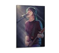 UEWRUUBO Poster decorativo da parete con cantante di Dave Grohl, poster decorativo su tela, stampa moderna per camera da letto, per camera da letto, 50 x 75 cm