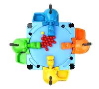 UEXEDO Gioco "Hippos affamati" per bambini,Gioco di risveglio con palline da deglutire,interattivo e giocoso,Gioco da tavolo educativo per bambini e famiglie in età prescolare