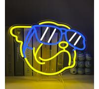 UExnkj-Y Cane Luci al Neon Dog Insegna al Neon Neon Sign for Wall Decor Alimentatore USB per Bomboniere in Camera da Letto di Casa