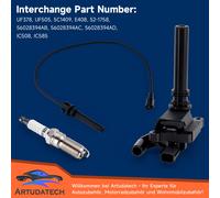 UF378 Ignition Coil+Spark Plug+Wire set Per Dodge Ram 1500 2500 3500 5.7L V8 L3