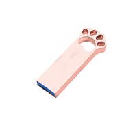 UFARID Novità Cartoon USB3.0 Flash Drive Chiavette USB Memory Stick in metallo Thumb Drive Salvataggio dati Pendrive Drive impermeabile per computer, auto Audios, Smart TV, ecc (64GB, Oro rosa)
