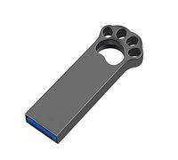 UFARID Novità Cartoon USB3.0 Flash Drive Chiavette USB Memory Stick in metallo Thumb Drive Salvataggio dati Pendrive Drive impermeabile per computer, auto Audios, Smart TV, ecc (16GB, Grigio)