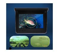 UFAYTSVNR Cercatore di pesci, Telecamera subacquea for la pesca con schermo IPS da 5,0 pollici, visione notturna grandangolare 220°, fishfinder HD, video impermeabile IP68 30 m