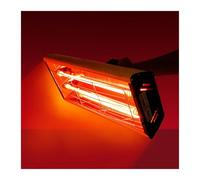 UFAYTSVNR lampada termica a infrarossi, Lampada di essiccazione a vernice a infrarossi portatile da 2000 W riscaldamento a a onde corte a for carrozzeria auto 2 KW