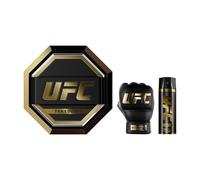 UFC Takedown Profumo Uomo Confezione 2 Pezzi | Cofanetto Regalo, Eau de Parfum 100ml e Body Spray 200ml, Set Fragranza Marina e Legnosa
