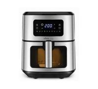 UFESA 72805690 6 5 L Nero Acciaio FRIGGITRICE AD ARIA, capacità 6,5 l, Max potenza 1700 W, 8 programmi, da 80 °C a 200 °C, Nero, Acciaio