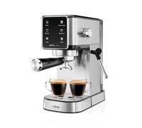 Ufesa Arona Macchina Caffè Espresso 1350W, Pannello Touch a Colori, 20 Bar, Funzione Espresso Cool, Lancia a Vapore Regolabile, Serbatoio Acqua 1L, Portafiltro in Metallo, Design Compatto Caffè Freddo