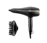 Ufesa Asciugacapelli Professionale Fusion Pro 2400W, motore AC, tecnologia AirPro, elimina il crespo, include diffusore e concentratore, 2 velocità, 3 temperature, colpo d’aria fredda, nero