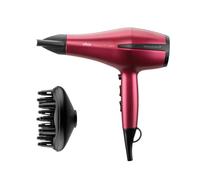 Ufesa Radiance Pro 2400 W - Asciugacapelli professionale con motore AC, tecnologia ionica, elimina l'effetto crespo e crespo, con diffusore e concentratore, 2 velocità, 3 temperature, colpo di aria