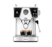 Ufesa Bergamo Caffettiera Espresso 20 Bar 1350W Nero/Acciaio Inossidabile