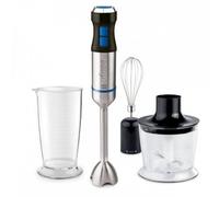 Ufesa BP4762 Vario 1450 Max, Minipimer Frullatore a Immersione, Tritatutto, Potenza 1400 W, 20 velocità, Turbo, Accessori Inclusi, Piede Smontabile, 4 Lame Inox, Design Antischizzi, BPA Free