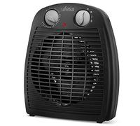 Ufesa CF2000 - Termoventilatore stufa Verticale 2000W. 3 Modi: 2 livelli di Potenza e funzione Ventilazione. Termostato Regolabile, Protezione da surriscaldamento, Silenzioso