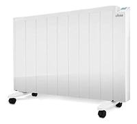 Ufesa EM2000 Connect - Radiatore Elettrico WIFI, 2000 W, 9 Elementi, 4 Modalità: Confort, Economy, Antighiaccio, Stand-By, Programma giornaliero e settimanale, Temperatura da 5ºC a 25ºC, DIsplay LCD