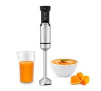 Ufesa Galaxy Frullatore a Mano, Potenza 1500 W, Controllo Velocità Variabile + TURBO, 4 Lame in Acciaio Inossidabile, Design Ergonomico e Anti-Splash, Bicchiere Graduato, Senza BPA
