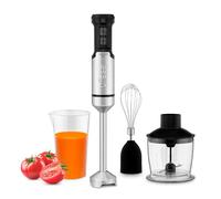 Ufesa Galaxy Max Frullatore a Immersione, Potenza 1500 W, Controllo a 24 velocità + TURBO, 4 Lame ad Alta Efficienza, Design Ergonomico e Anti-schizzi, Accessori Inclusi, Senza BPA