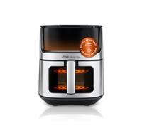 Ufesa Heron Max, Friggitrice ad Aria 8 Litri, Friggitrice ad Aria Doppia Resistenza, Cottura a Vapore, Friggitrice ad Aria con Finestra,Tecnología Air Pulse Ultra 360ºC, 2000 W