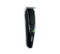 Ufesa MB3000 Regolabarba, 9 Lunghezze di Taglio, Senza Fili, 120 min di Autonomia, Pettine Regolabile da 3 a 10 mm, nero