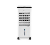 Ufesa Narvik Raffrescatore Evaporativo, 65W, Funzione Freddo e Ventilatore, 3 Velocità, 3 Modalità, Pannello Tattile, Serbatoio da 5L, Timer 12h, Filtro Lavabile, 2 Blocchi di Ghiaccio, Telecomando