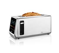 Ufesa One Touch Duo Plus, Tostapane Digitale 1400 W, 2 slot, Display LED, 6 livelli, Funzioni Pane, Bagel, Muffin, Waffle, Recalentare, Sbrinare, Memoria, Vassoio Raccogli briciole