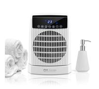 Ufesa Persei - Riscaldatore digitale da 2000 W, IP21, per bagno, 3 livelli di potenza termica/freddo, base oscillante, termostato regolabile, timer 24 ore, display LED, protezione da surriscaldamento