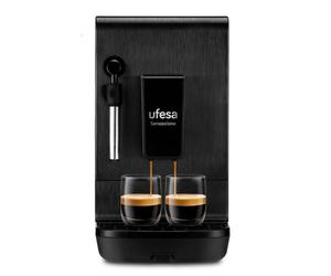 Ufesa Sensazione Caffettiera Espresso Superautomatica 20 Barre Nera