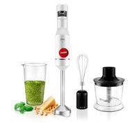 Ufesa Stellar Max TouchSpeed 1500W, Frullatore a Immersione Display Digitale, Velocità Tattile Variabile, 4 Lame ad Alta Efficienza, Antischizzi, Bicchiere Misuratore, Emulsionatore e Tritatutto