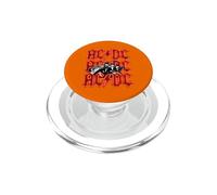 Ufficiale AC/DC Angus and Brian Red Lightning Logo Rock Band PopSockets PopGrip per MagSafe