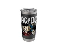 Ufficiale AC/DC Angus Problem Child Graphic Rock and Roll Bicchiere termico in acciaio inox doppia parete