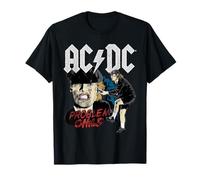 Ufficiale AC/DC Angus Problem Child Graphic Rock And Roll Maglietta