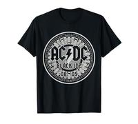 Ufficiale AC/DC Back Ice off White ACDC Rock Maglietta