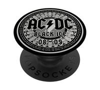 Ufficiale AC/DC Back Ice Off White ACDC Rock PopSockets PopGrip Adesivo