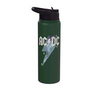 Ufficiale AC/DC Double Lightning Bolt Stainless Steel Insulated Water Bottle