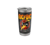 Ufficiale AC/DC For Those About To Rock 1981 Tour Red Bicchiere termico in acciaio inox doppia parete