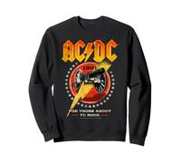 Ufficiale AC/DC for Those About To Rock 1981 Tour Red Felpa