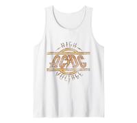 Ufficiale AC/DC High Voltage Bianco Canotta