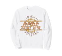 Ufficiale AC/DC High Voltage Bianco Felpa
