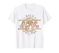 Ufficiale AC/DC High Voltage Bianco Maglietta