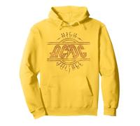 Ufficiale AC/DC High Voltage Gialla Felpa con Cappuccio