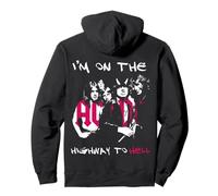 Ufficiale AC/DC I'm On The Highway To Hell Musica Rock Fan Felpa con Cappuccio