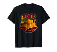 Ufficiale AC/DC Natale Hells Bells Rock Musica Merch per fan Maglietta